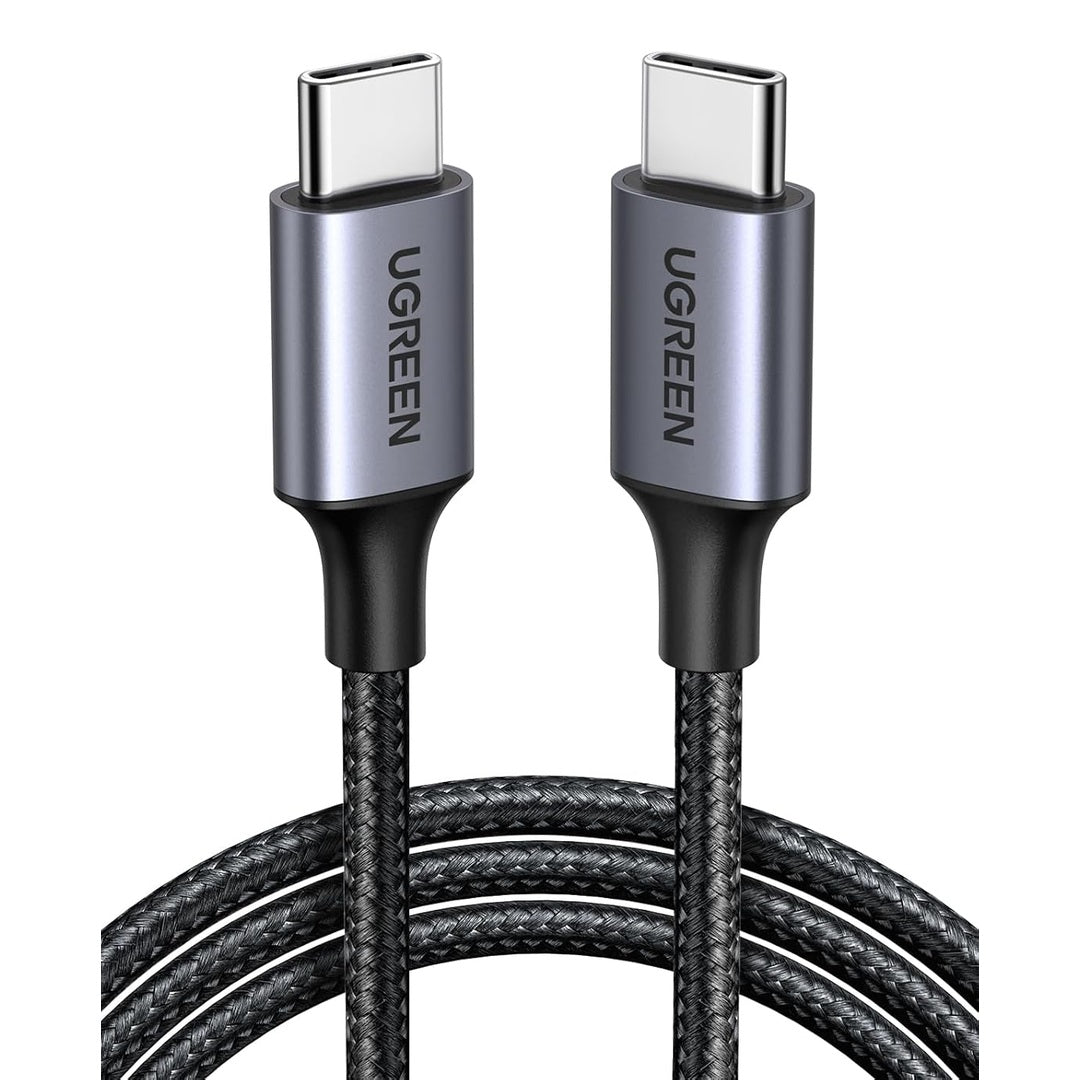 UGREEN USB C to USB C Cable 60 W PD 3.0, PPS USB-C Charging Cable Compatible with iPhone 17 Pro Max, iPhone Air, iPhone 16 15 Pro Max, Galaxy S25 S24 MacBook Air M2 iPad Pro, Air 5/Mini, Pixel 9 etc