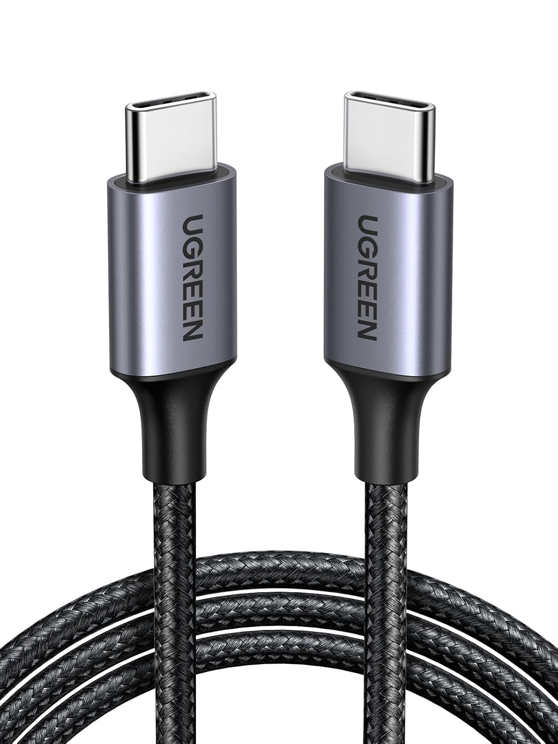 UGREEN USB C to USB C Cable 60 W PD 3.0, PPS USB-C Charging Cable Compatible with iPhone 17 Pro Max, iPhone Air, iPhone 16 15 Pro Max, Galaxy S25 S24 MacBook Air M2 iPad Pro, Air 5/Mini, Pixel 9 etc