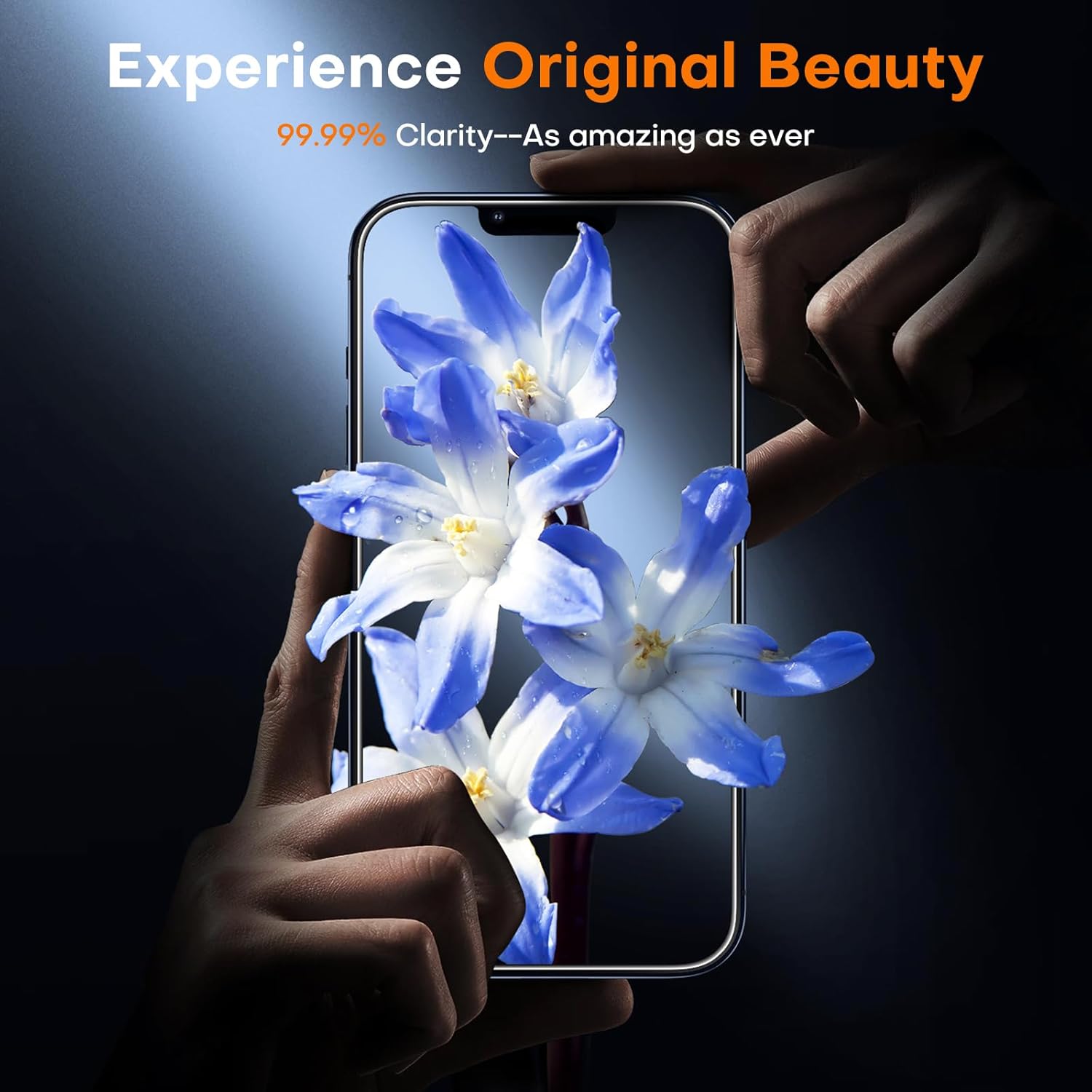 TOCOL 2 Pack for iPhone 15 Pro Screen Protector 6.1 Inch, Easy Installation Full Coverage No Bubbles No Dust Military Grade Shatterproof, 9H Hardness Tempered Glass Screen Protector, Case Friendly