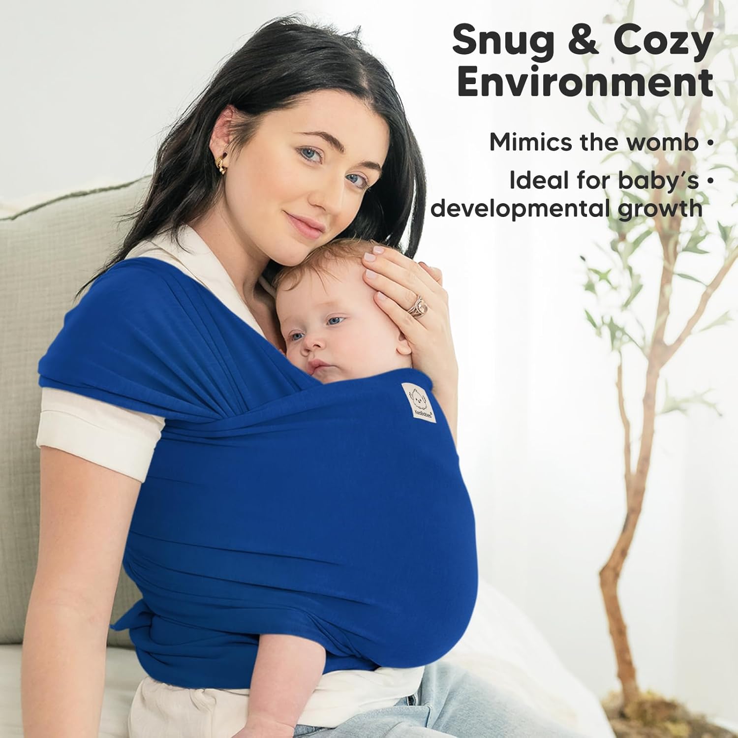 KeaBabies All-in-1 Baby Wrap Carrier Newborn and Infant