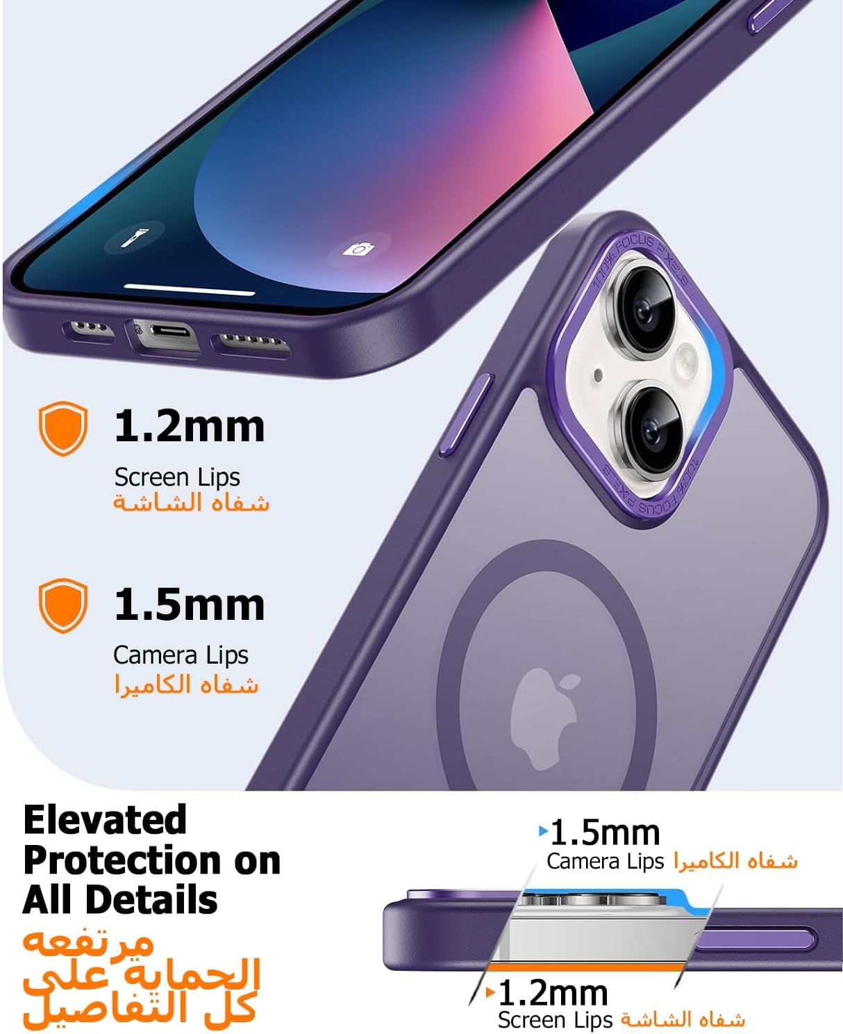 Eligo Magnetic Case for iPhone 11, Compatible with MagSafe Shockproof Protection Cover, Translucent Matte Phone Case with Strong Magnet, Slim Case for Apple 11 6.1 Inch (2019)(Black)
