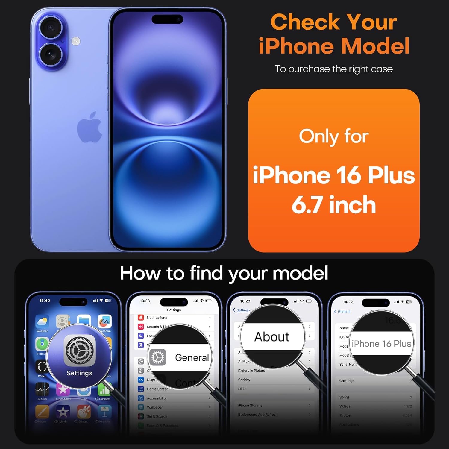 TAURI for iPhone 17 Pro Case with 1-Pack Screen Protector, Camera Lens Full Protection, Military-Grade Protection, Shockproof Transparent Back Bumper Phone Cover - Clear