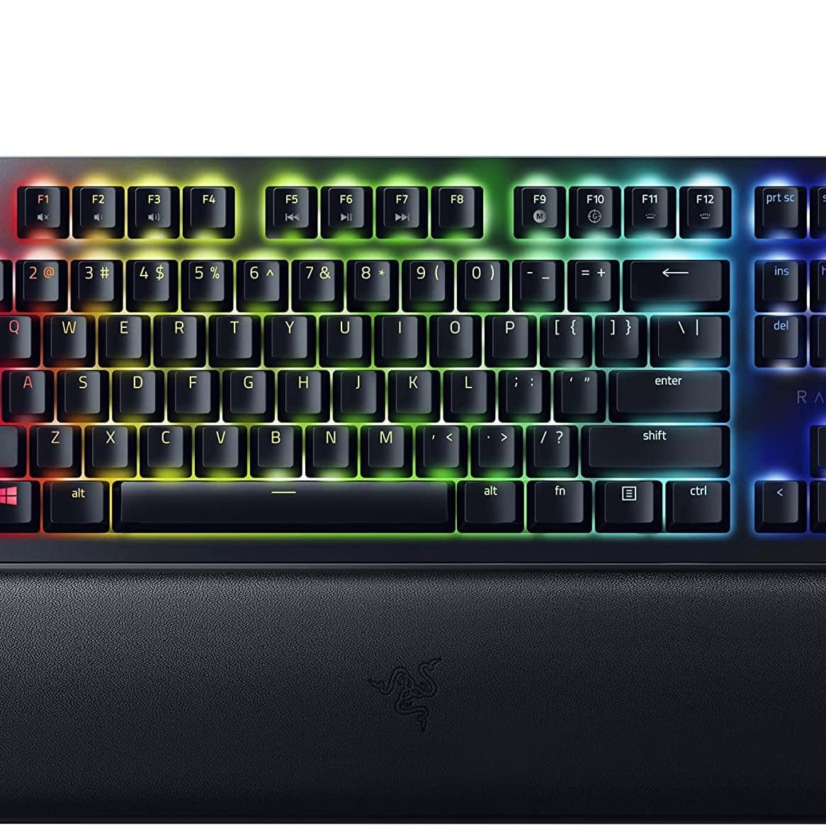 Razer Huntsman Mini 60% Compact Gaming Keyboard: Purple Switch, Clicky Optical-Mechanical Switches, Doubleshot PBT Keycaps, Detachable USB-C Cable, US Layout - Black