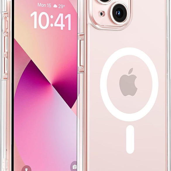 TOCOL for iPhone 17 Pro Max Case 6.9-inch, Built-in Magnetic Ring, Upgraded Camera Protection, Compatible with Magsafe, Military Grade Shockproof, Non-slip Translucent Matte Case, Black