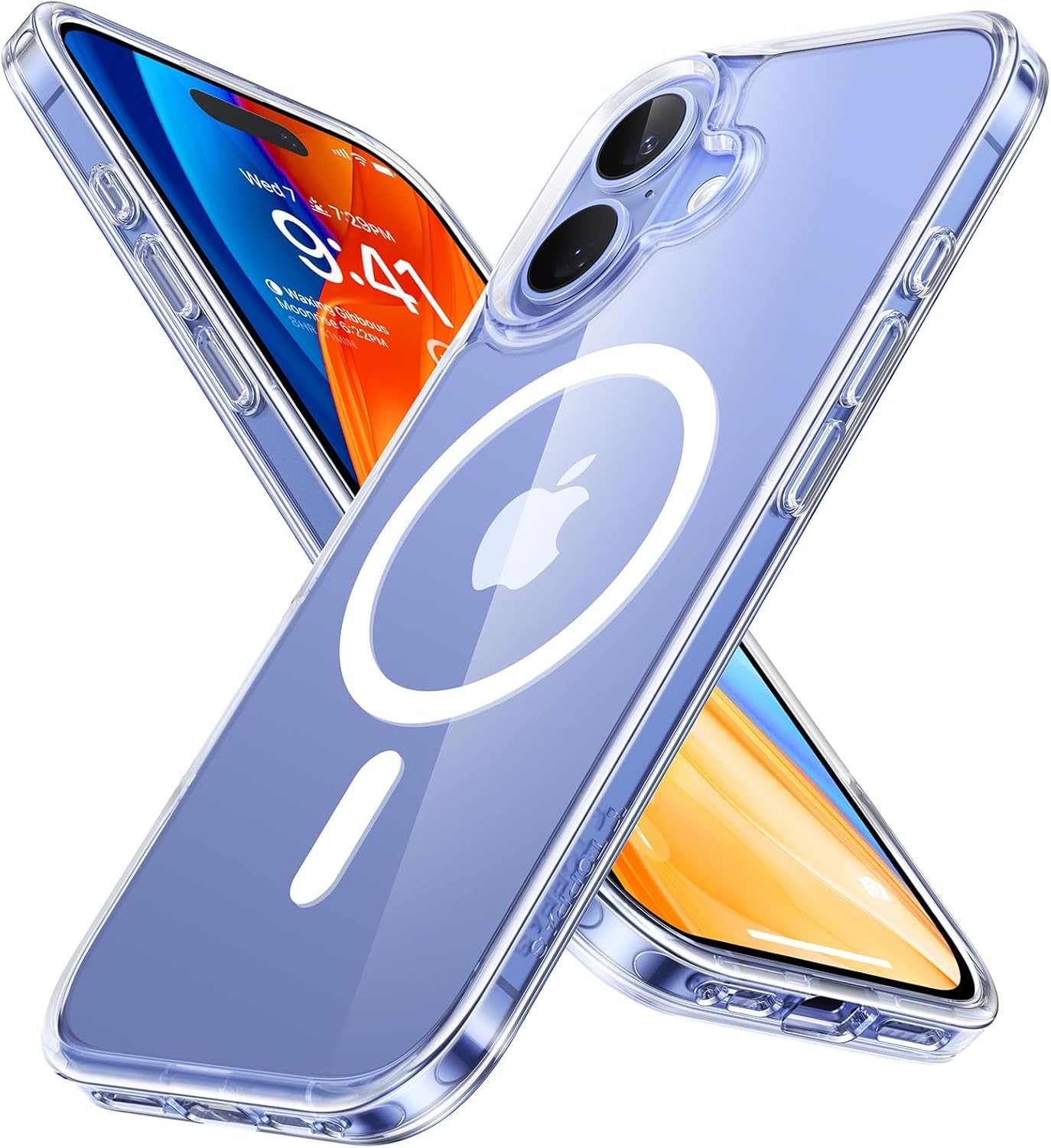 TORRAS Magnetic Shockproof for iPhone 17 Pro Case, Compatible with Magsafe, Military-Grade Drop Tested, Translucent Slim Protective for iPhone 17 Pro Case Anti-Fingerprint Anti-Scratch, Deep Blue