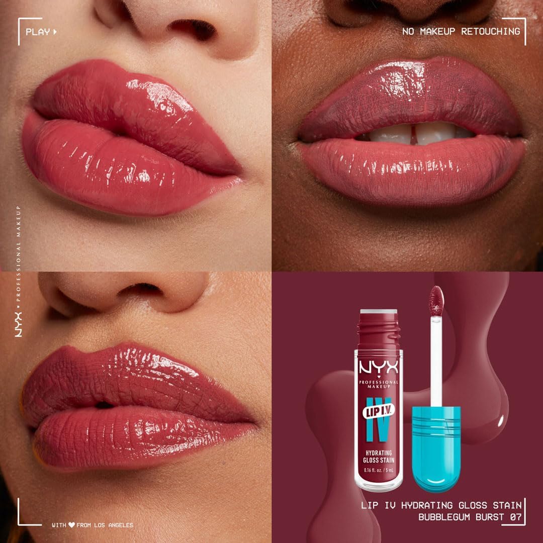 Click to see full view NYX Professional Makeup Lip IV Hydrating Gloss Stain, Lip Gloss