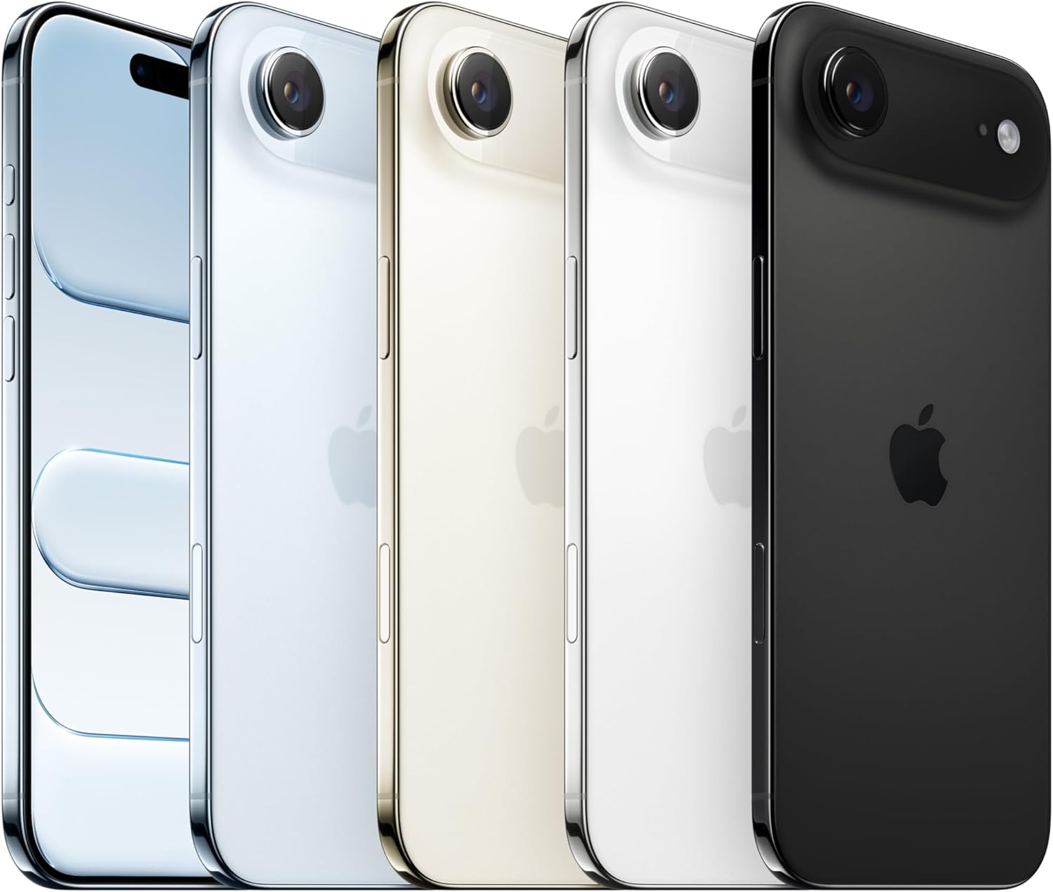 Apple iPhone Air 256 GB: Thinnest iPhone Ever, 6.5-inch Display with ProMotion up to 120Hz, Powerful A19 Pro Chip, Center Stage Front Camera, All-Day Battery Life; Sky Blue