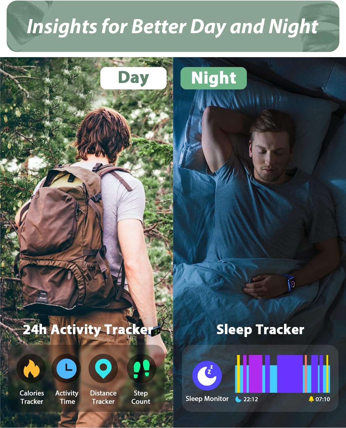 Smart Watch for Men Women (Answer/Make Call), Alexa Built-in, 1.8" Touch Screen Fitness Watch with SpO2 Sleep Monitor, 100 Sport, IP68 Waterproof Step Counter Smartwatch for iOS Android