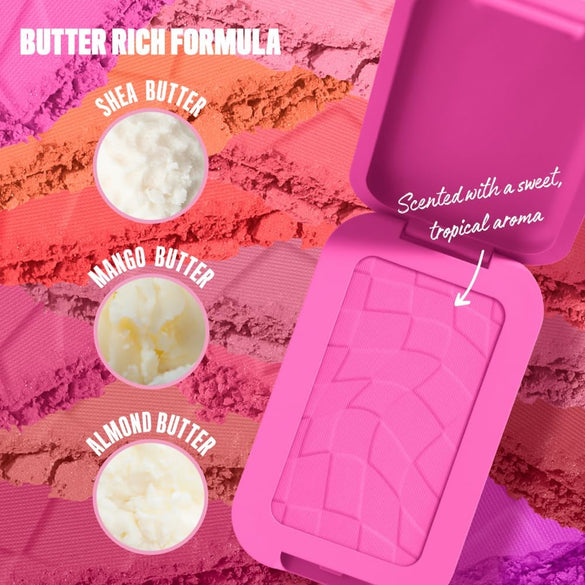 NYX Professional Makeup Buttermelt Blush, Powder Blush, up to 12 H Wear, Fade & Transfer Resistant, Butta Together