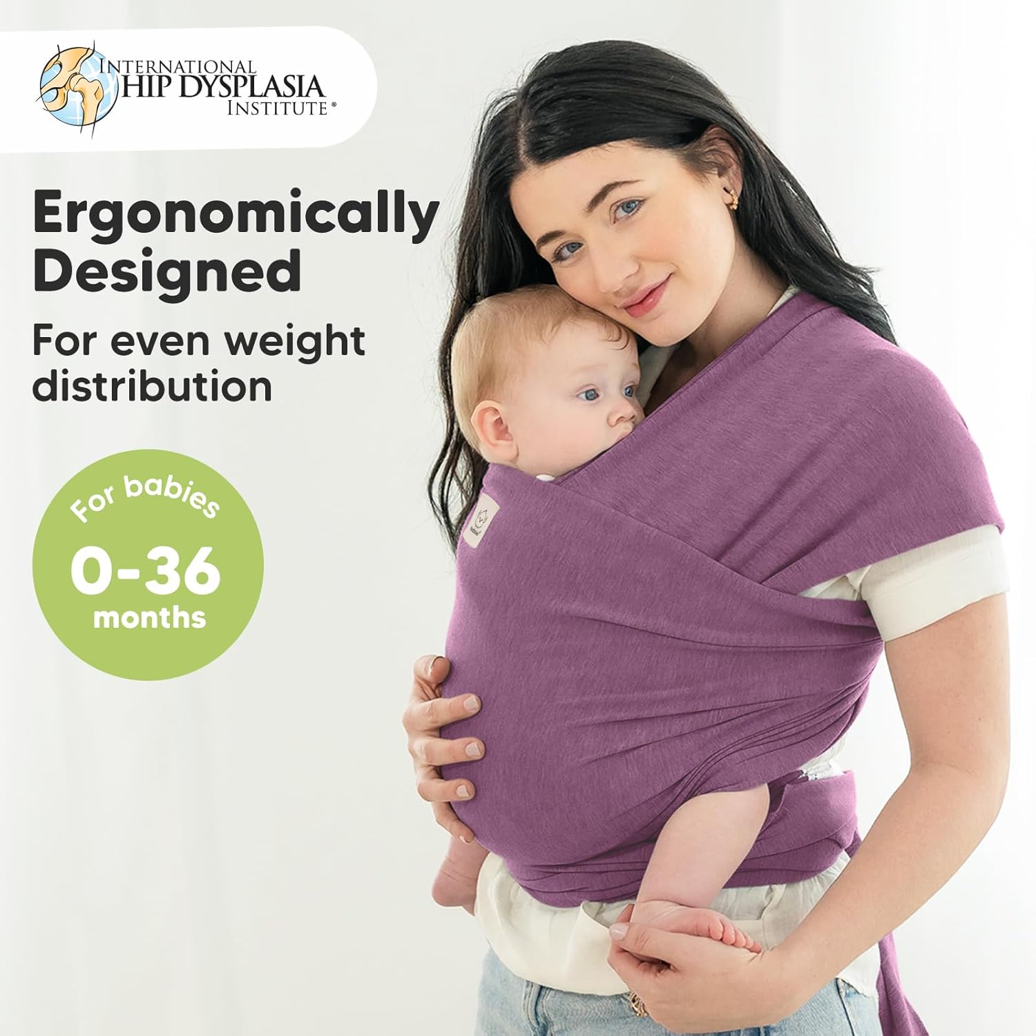 KeaBabies All-in-1 Baby Wrap Carrier Newborn and Infant