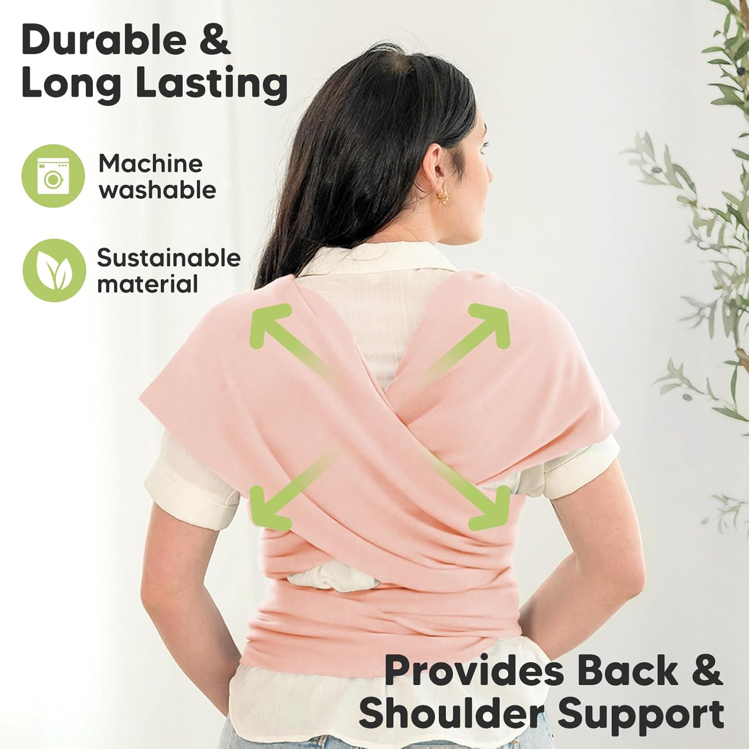 KeaBabies All-in-1 Baby Wrap Carrier Newborn and Infant