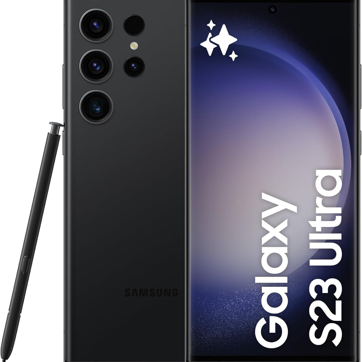 Samsung Galaxy S23, 8GB RAM 256GB Phantom Black, International Version, 5G Mobile Phone, Dual SIM, Android Smartphone
