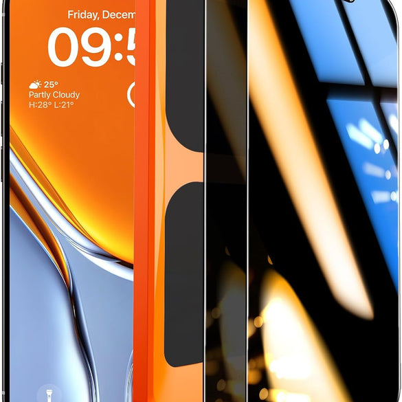 TOCOL 2 Pack for iPhone 15 Pro Screen Protector 6.1 Inch, Easy Installation Full Coverage No Bubbles No Dust Military Grade Shatterproof, 9H Hardness Tempered Glass Screen Protector, Case Friendly