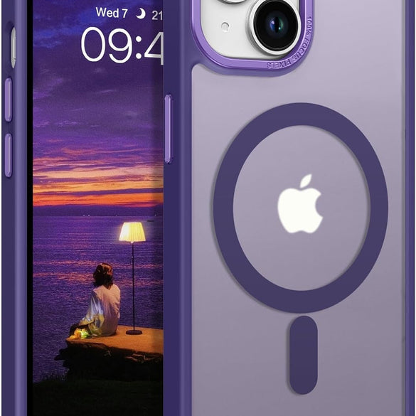 Eligo Magnetic Case for iPhone 11, Compatible with MagSafe Shockproof Protection Cover, Translucent Matte Phone Case with Strong Magnet, Slim Case for Apple 11 6.1 Inch (2019)(Black)