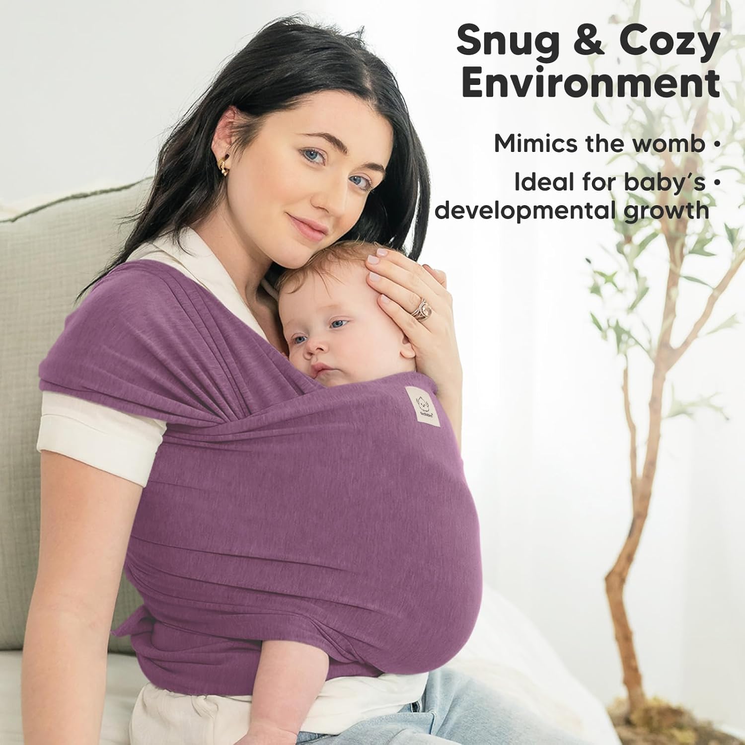 KeaBabies All-in-1 Baby Wrap Carrier Newborn and Infant