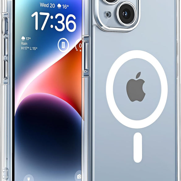 TOCOL for iPhone 17 Pro Max Case 6.9-inch, Built-in Magnetic Ring, Upgraded Camera Protection, Compatible with Magsafe, Military Grade Shockproof, Non-slip Translucent Matte Case, Black
