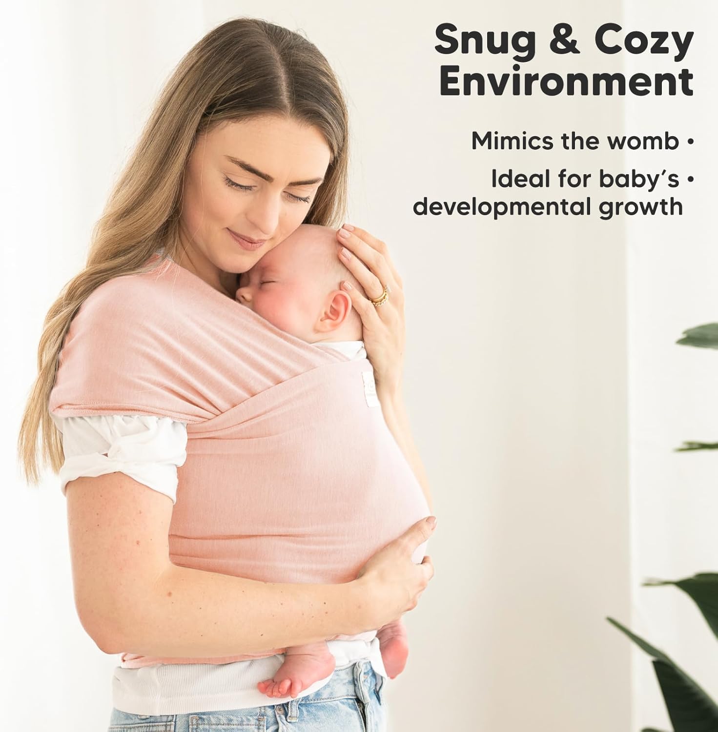 KeaBabies All-in-1 Baby Wrap Carrier Newborn and Infant