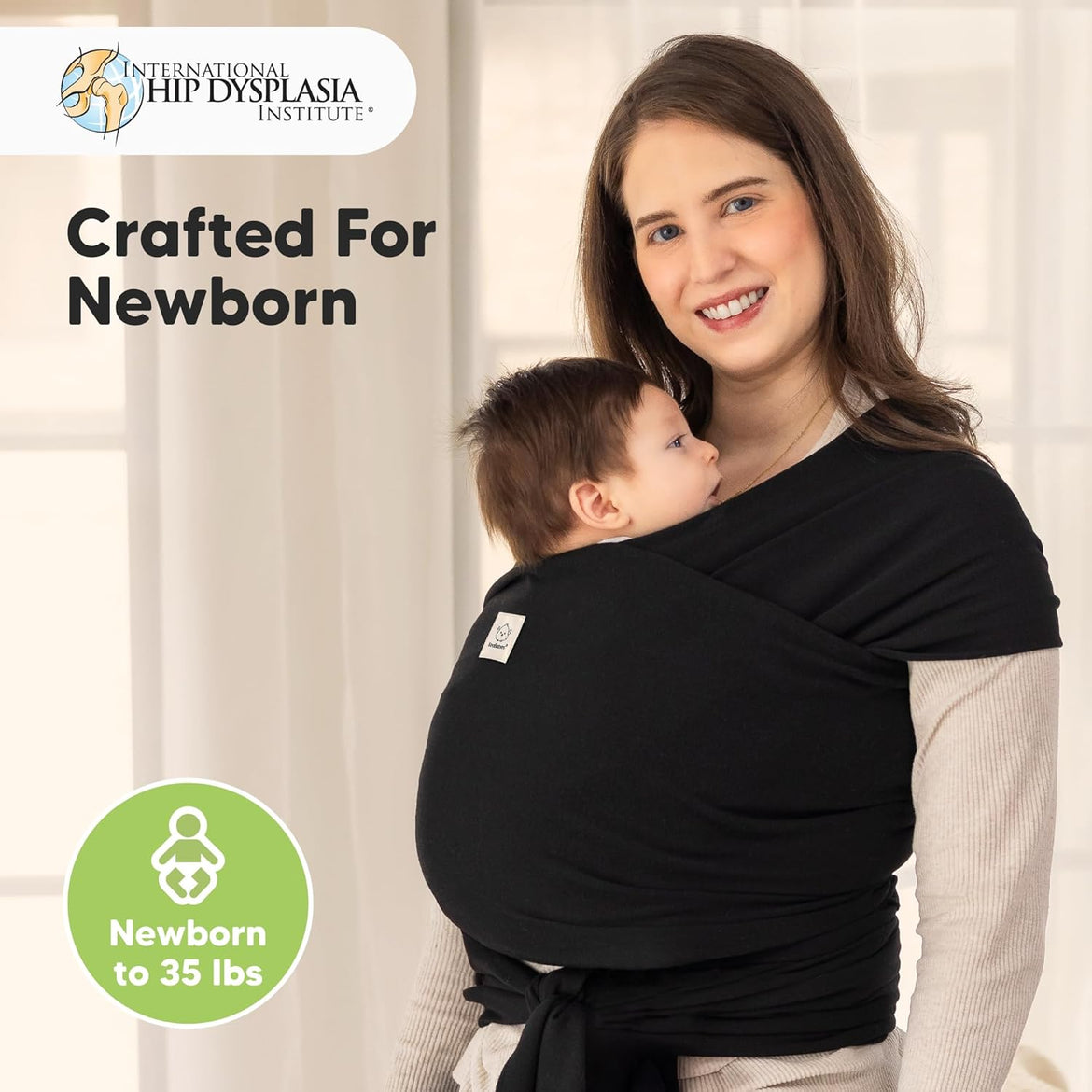 KeaBabies All-in-1 Baby Wrap Carrier Newborn and Infant