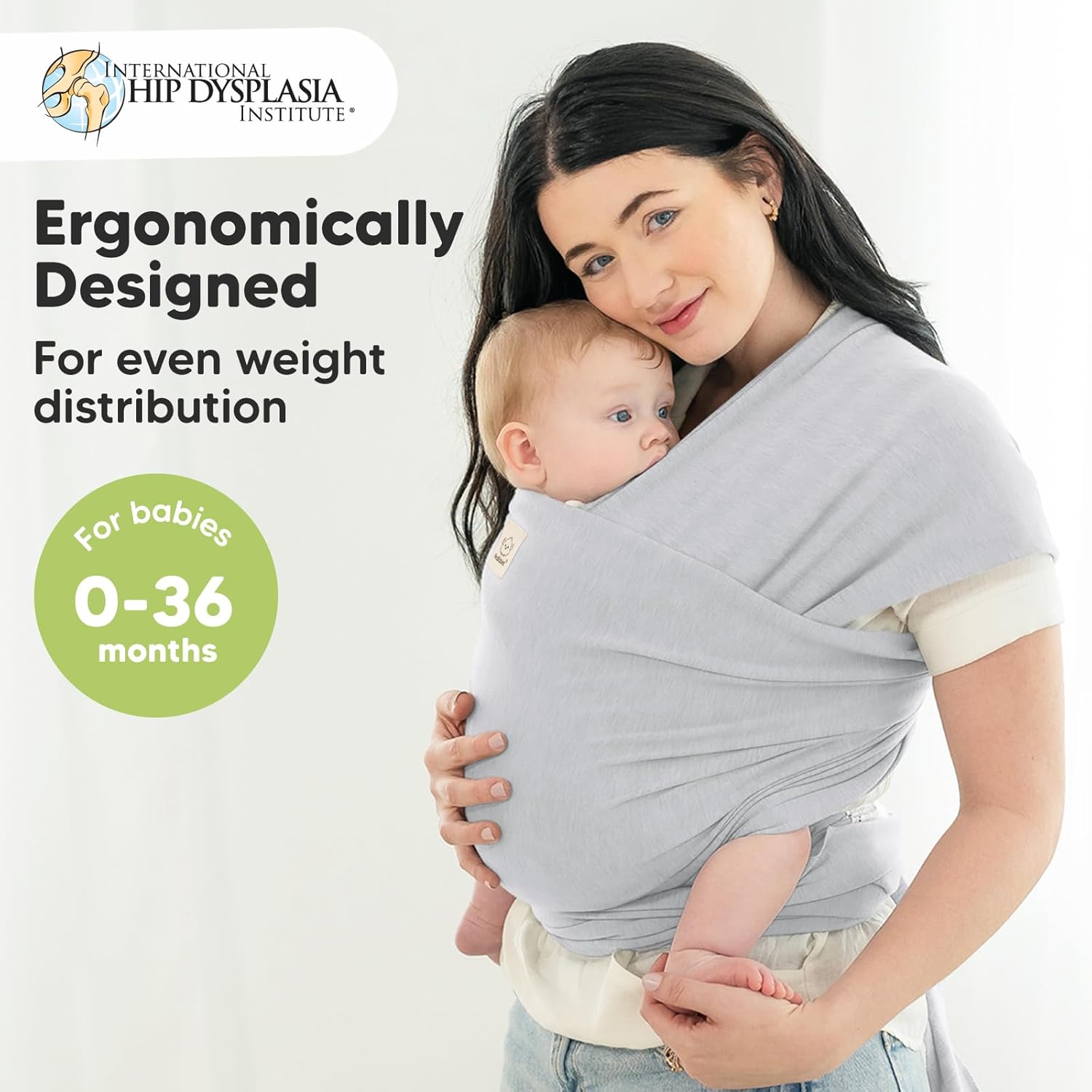 KeaBabies All-in-1 Baby Wrap Carrier Newborn and Infant
