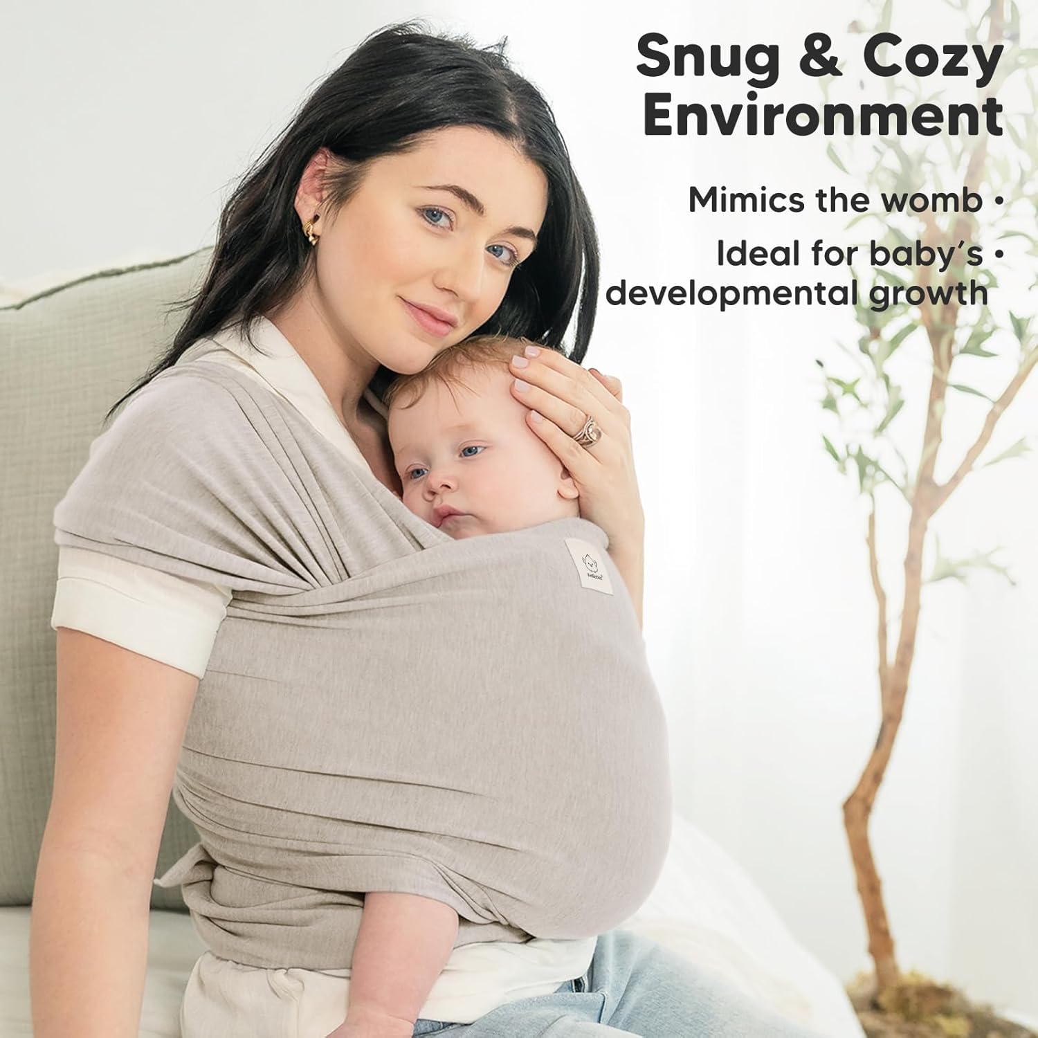 KeaBabies All-in-1 Baby Wrap Carrier Newborn and Infant