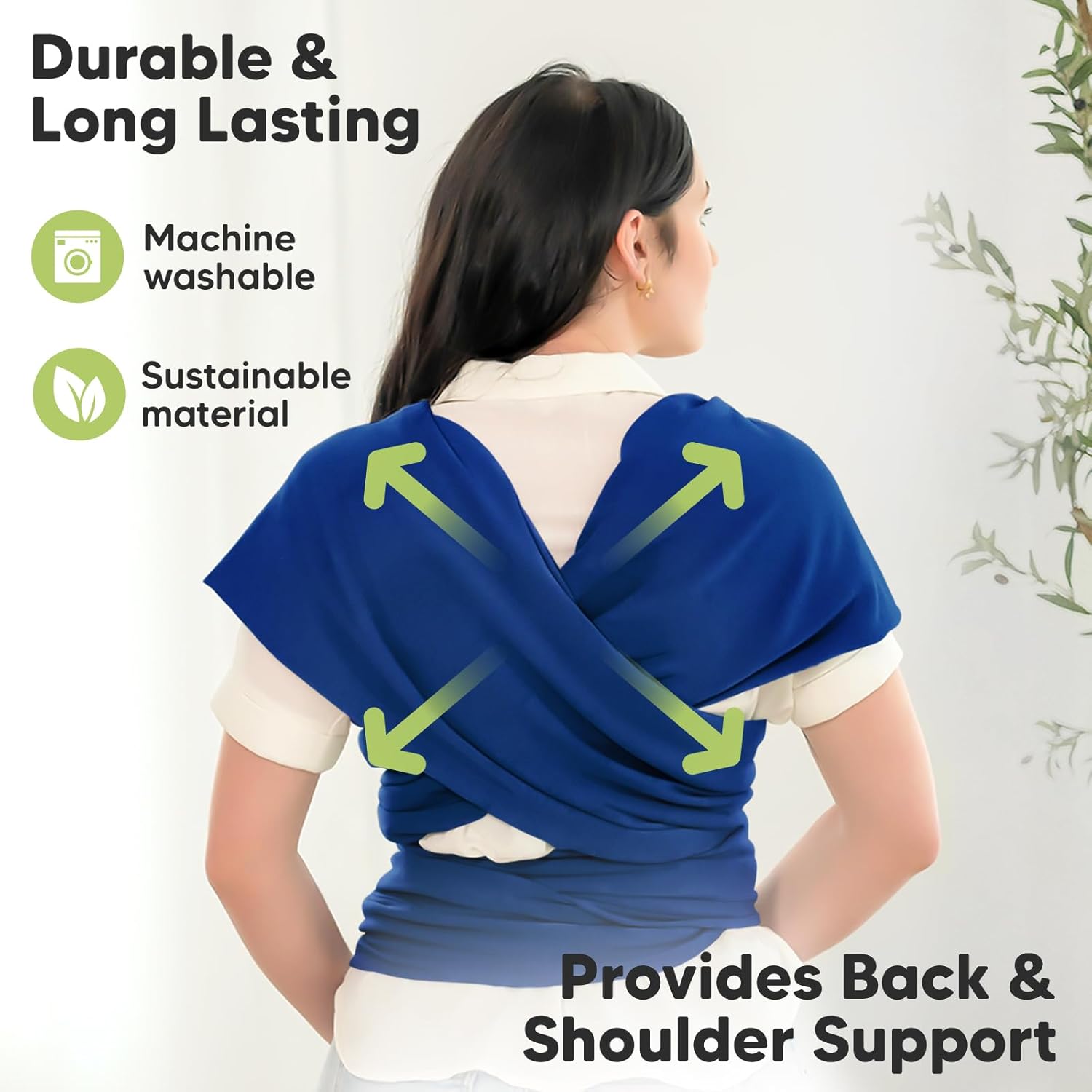 KeaBabies All-in-1 Baby Wrap Carrier Newborn and Infant