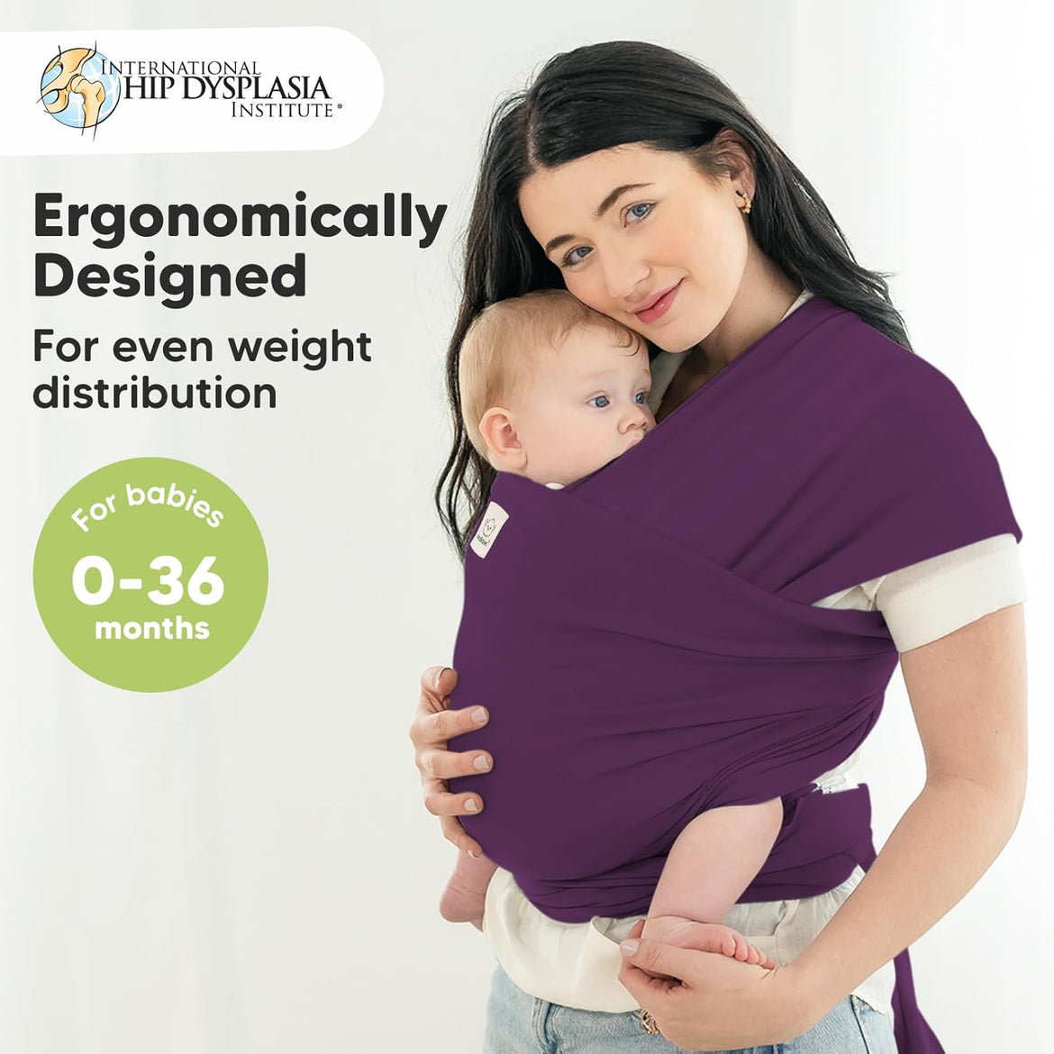 KeaBabies All-in-1 Baby Wrap Carrier Newborn and Infant