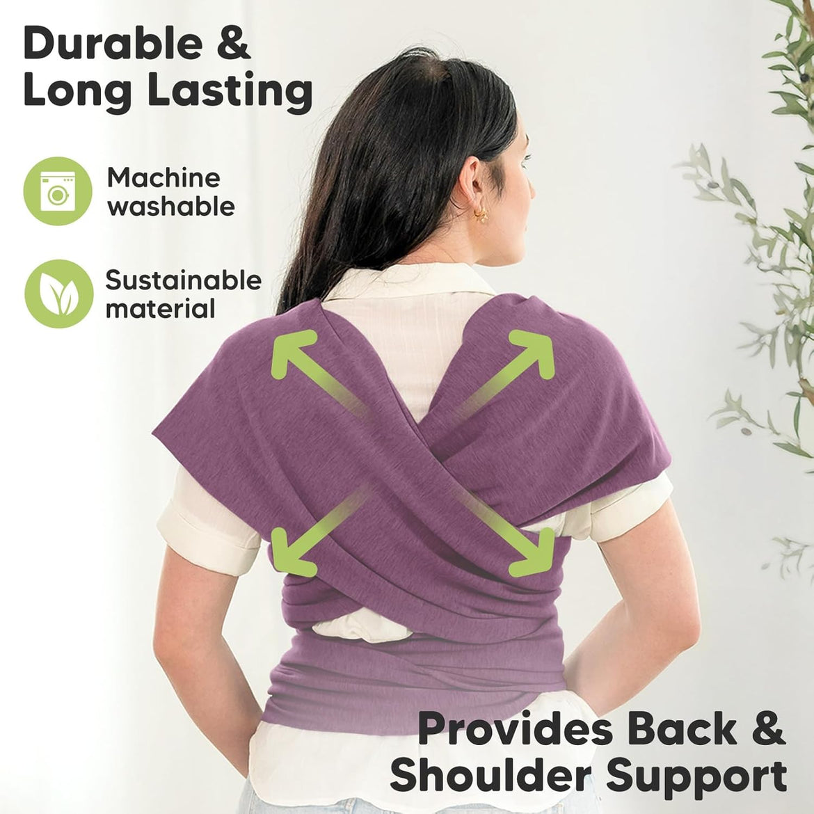 KeaBabies All-in-1 Baby Wrap Carrier Newborn and Infant