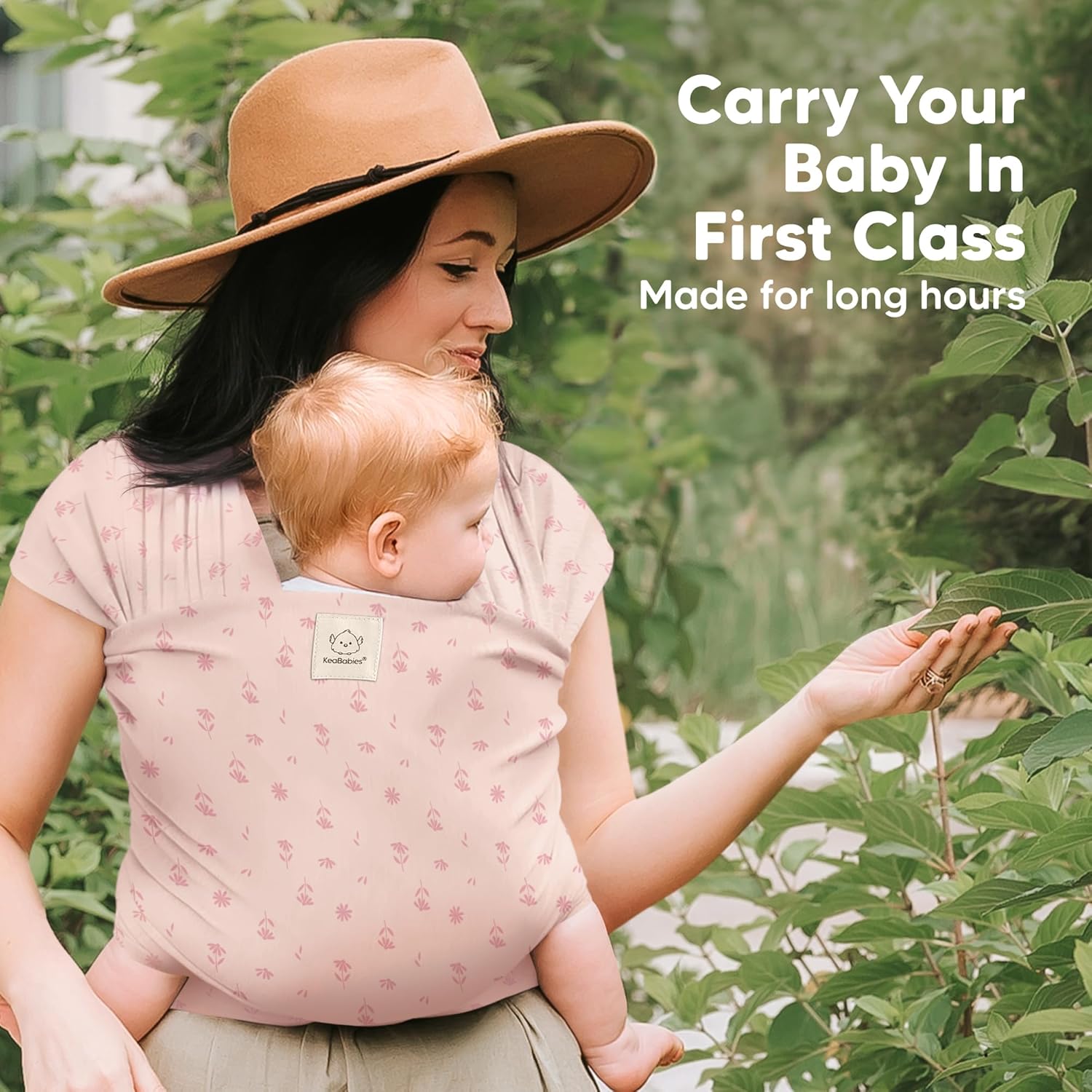 KeaBabies All-in-1 Baby Wrap Carrier Newborn and Infant