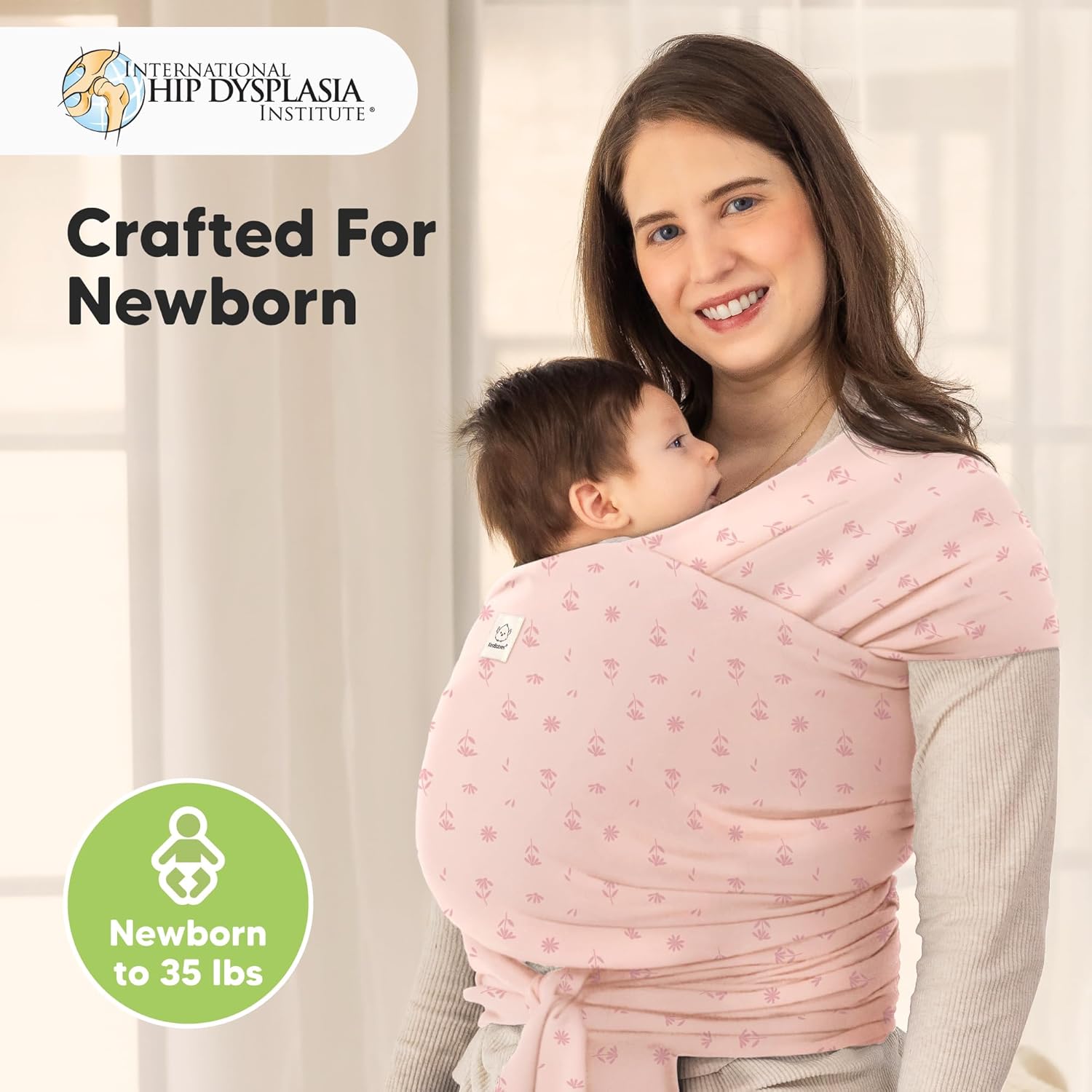 KeaBabies All-in-1 Baby Wrap Carrier Newborn and Infant