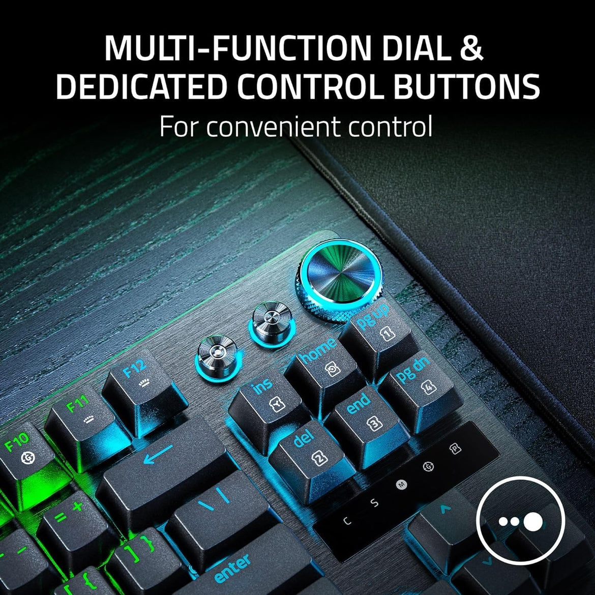Razer Huntsman Mini 60% Compact Gaming Keyboard: Purple Switch, Clicky Optical-Mechanical Switches, Doubleshot PBT Keycaps, Detachable USB-C Cable, US Layout - Black