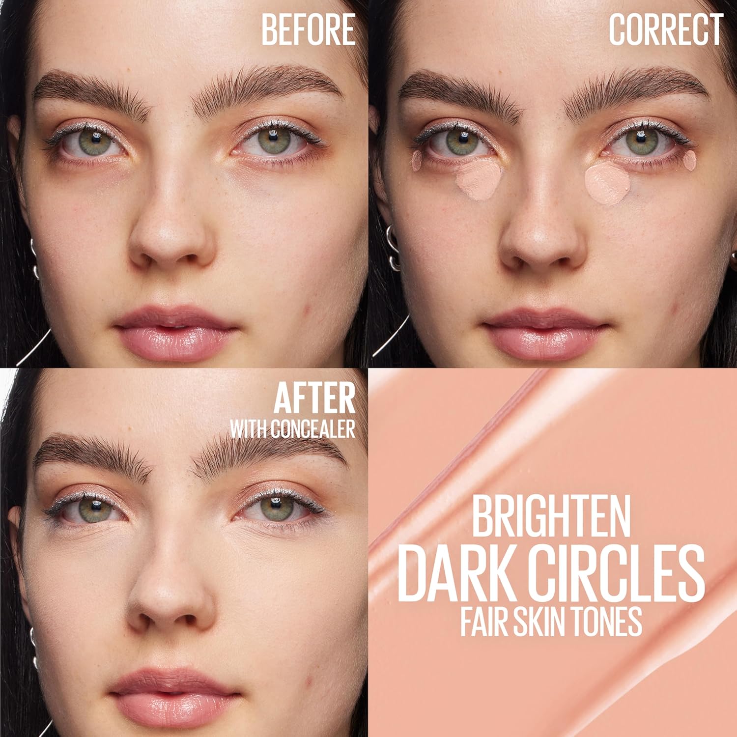 MAYBELLINE New York, Instant Age Rewind Eraser Concealer 01 - Light