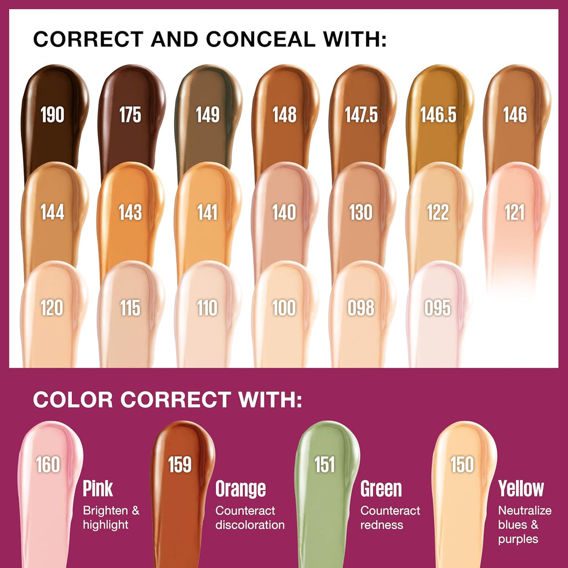 MAYBELLINE New York, Instant Age Rewind Eraser Concealer 01 - Light