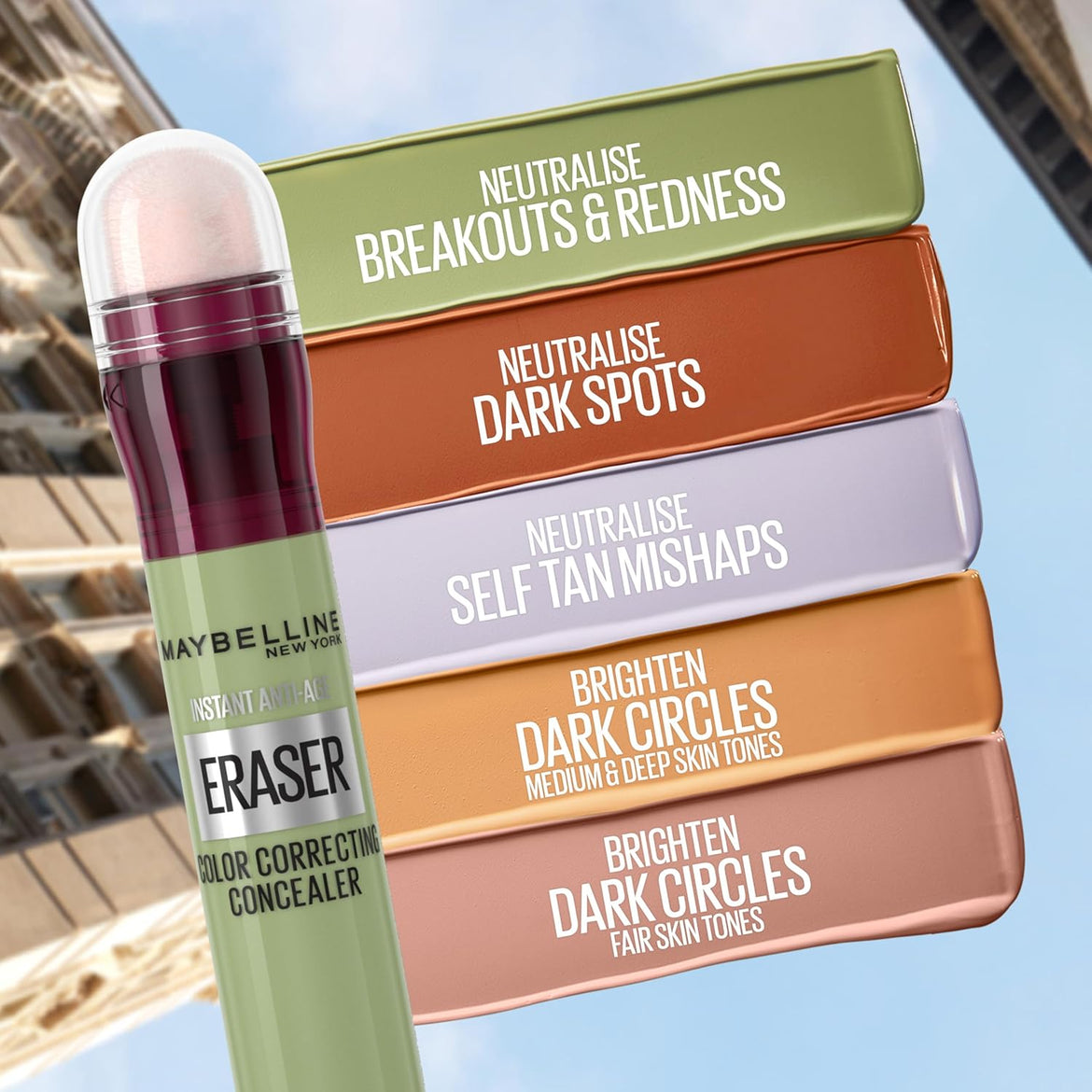 MAYBELLINE New York, Instant Age Rewind Eraser Concealer 01 - Light