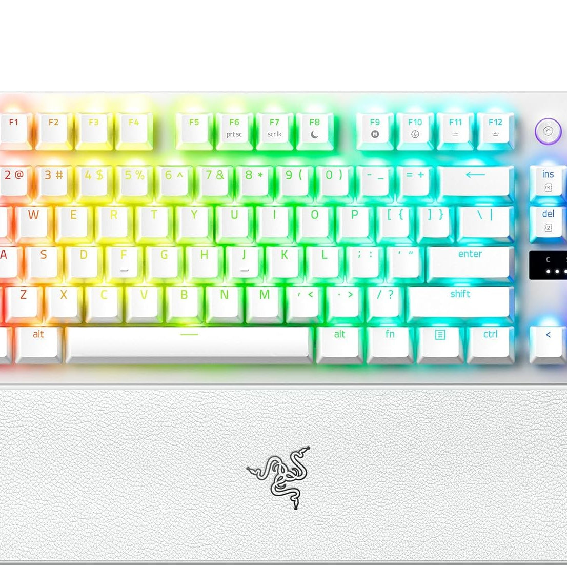 Razer Huntsman Mini 60% Compact Gaming Keyboard: Purple Switch, Clicky Optical-Mechanical Switches, Doubleshot PBT Keycaps, Detachable USB-C Cable, US Layout - Black