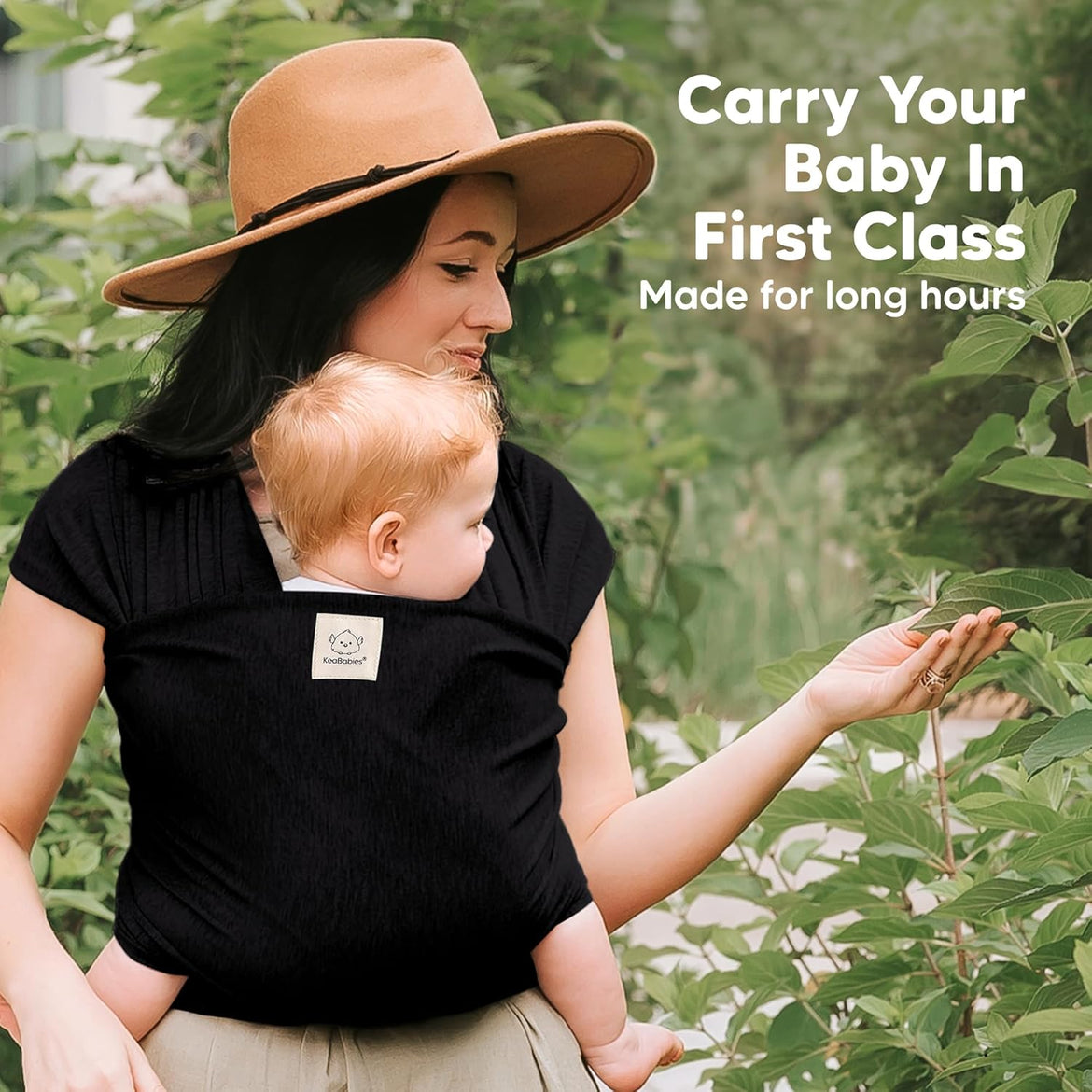 KeaBabies All-in-1 Baby Wrap Carrier Newborn and Infant