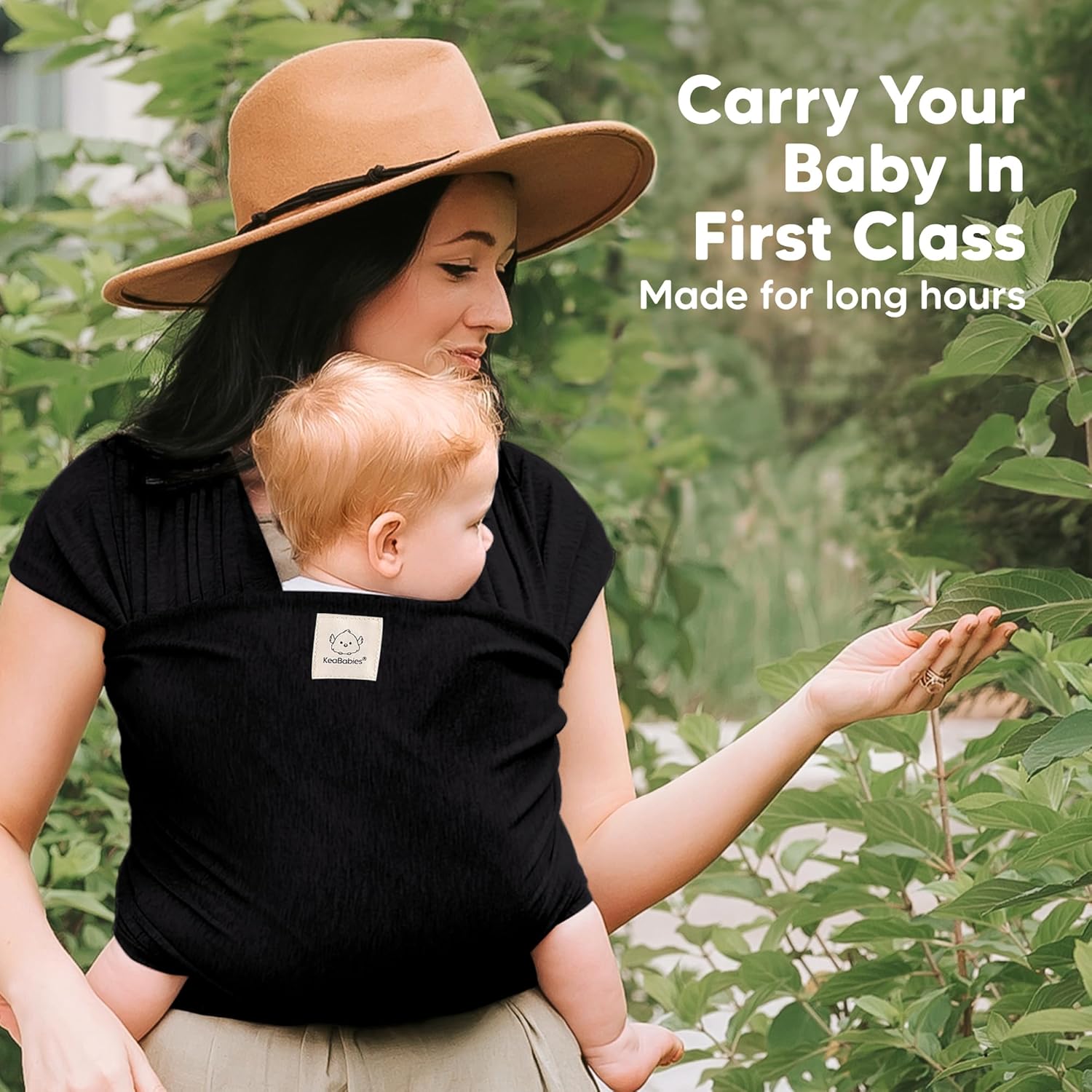 KeaBabies All-in-1 Baby Wrap Carrier Newborn and Infant