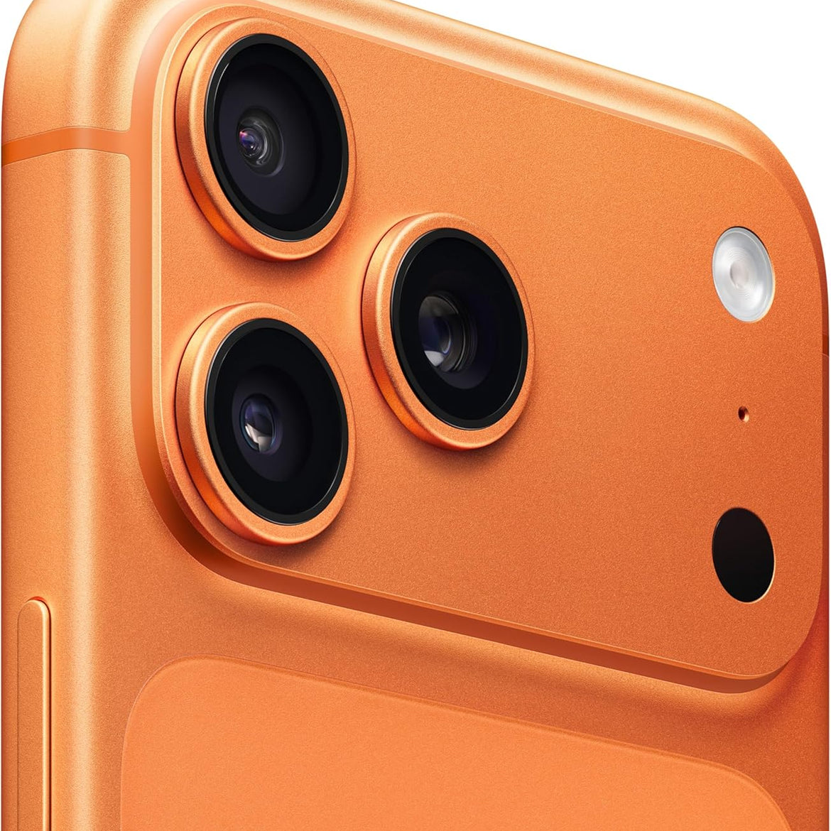 Apple iPhone 17 Pro Max 256 GB: 6.9-inch Display with ProMotion, A19 Pro Chip, Best Battery Life in Any iPhone Ever, Pro Fusion Camera System, Center Stage Front Camera; Cosmic Orange
