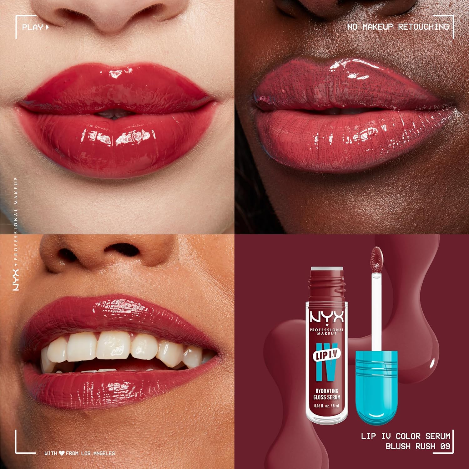 Click to see full view NYX Professional Makeup Lip IV Hydrating Gloss Stain, Lip Gloss