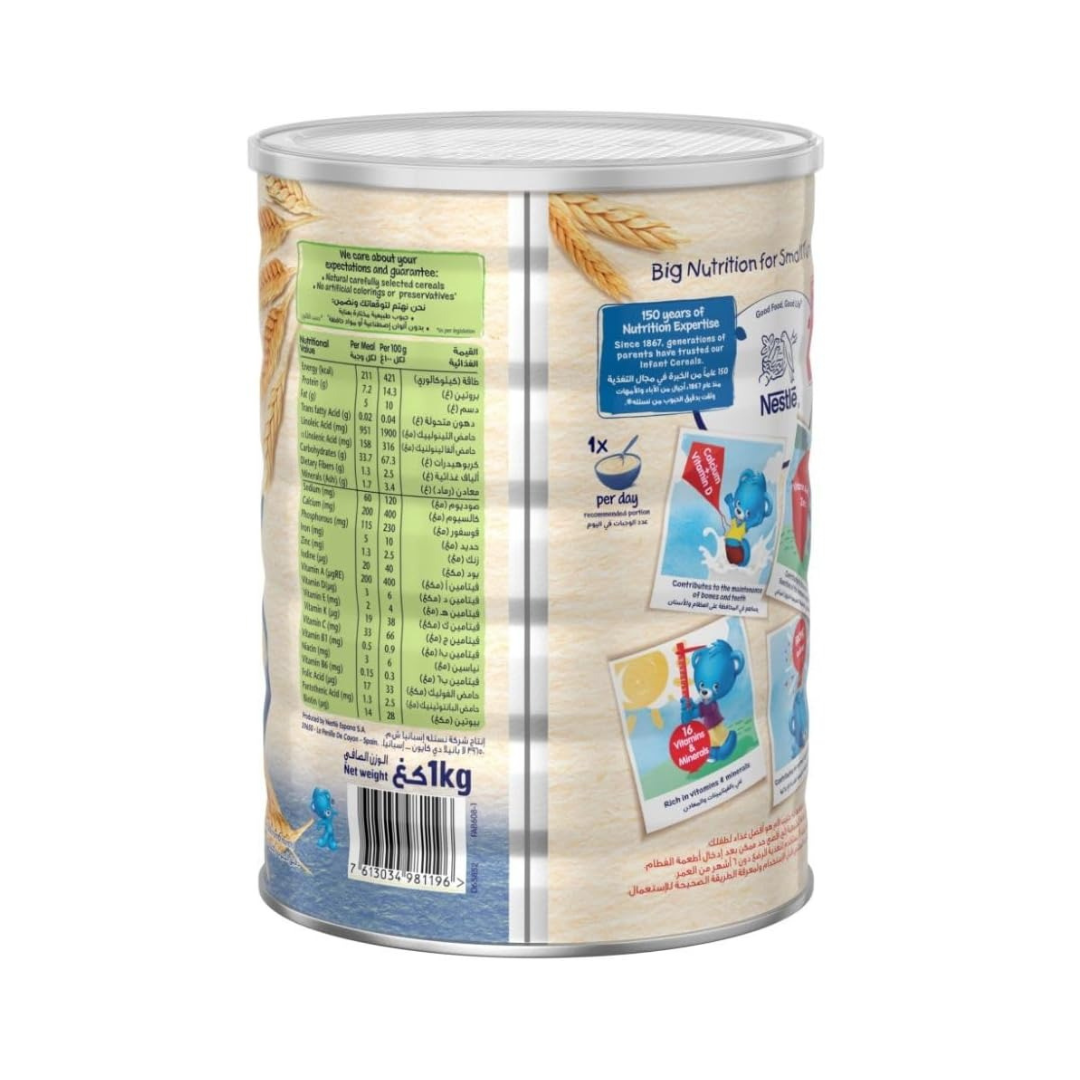 Nestle Cerelac Infant Cereals With Milk, Wheat, baby Food 1kg