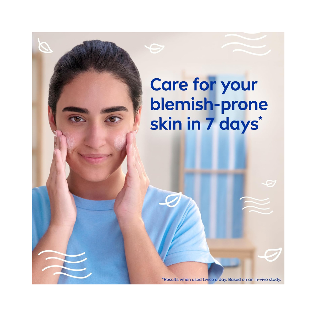 NIVEA Face Wash Deep Pore Cleanser, Clear Up with Sea Salt, Salicylic & Hyaluronic Acid, 150ml