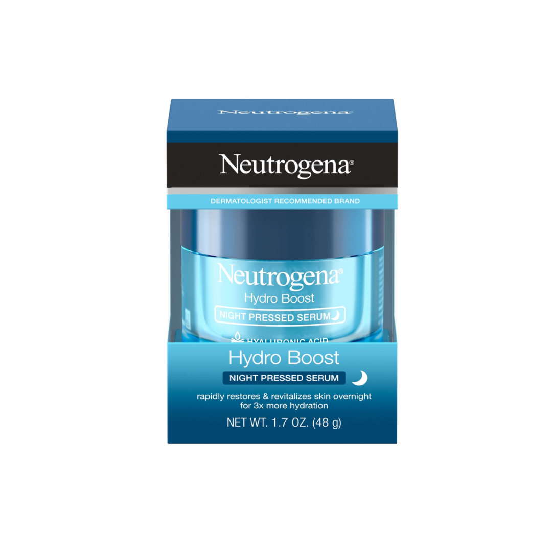 Neutrogena Hydro Boost Night Pressed Face Serum With Hyaluronic Acid