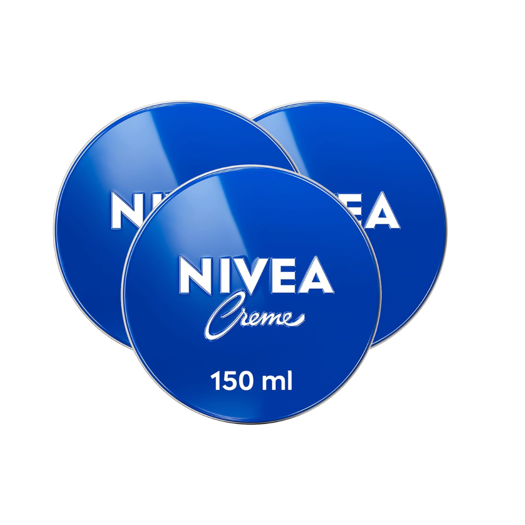 NIVEA Moisturizing Cream for All Skin Types for Face, Body and Hands, 250ml
