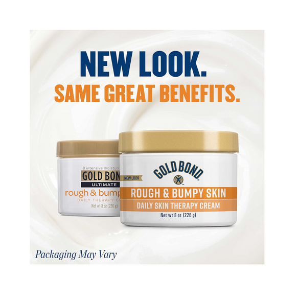 Gold Bond Ultimate Rough & Bumpy Skin Daily Therapy Cream With 8 Intensive Moisturizes, 8 oz