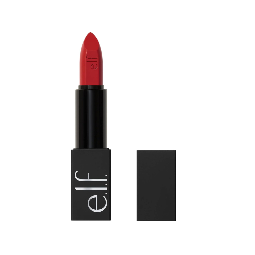 e.l.f. O Face Satin Lipstick, Richly Pigmented No Regrets