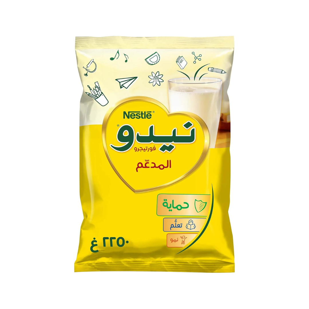 NIDO FULL CREAM MILK POWDER POUCH, 2250 G