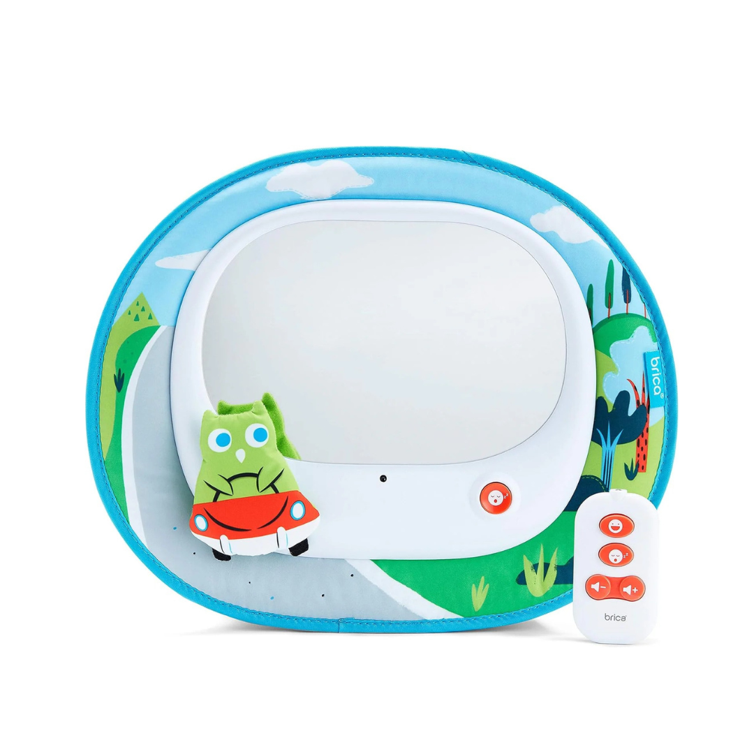 Munchkin Baby  Car Mirror with Ultra Reflective, Wide View Angle, Black