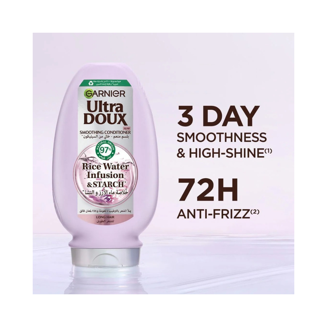 Garnier Ultra Doux Rice water Conditioner, 360 ml