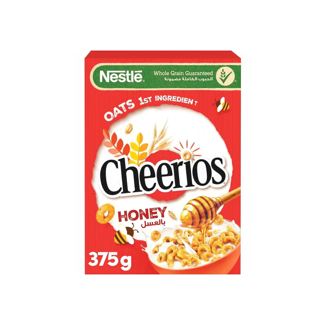 Nestle Honey Cheerios Breakfast Cereal box 375 gm