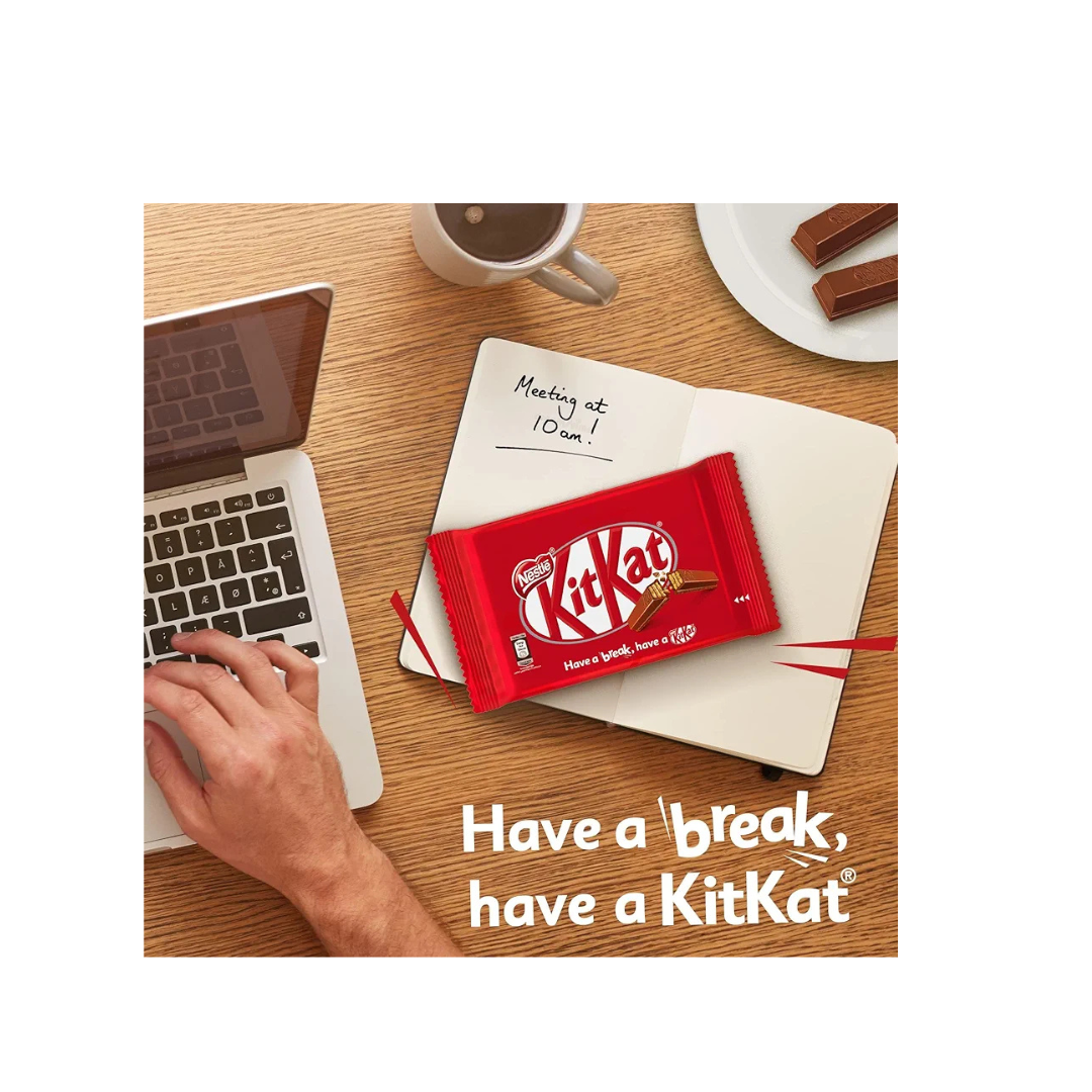 Nestle KitKat 4 Finger Milk Chocolate Wafer Bar 36.5g