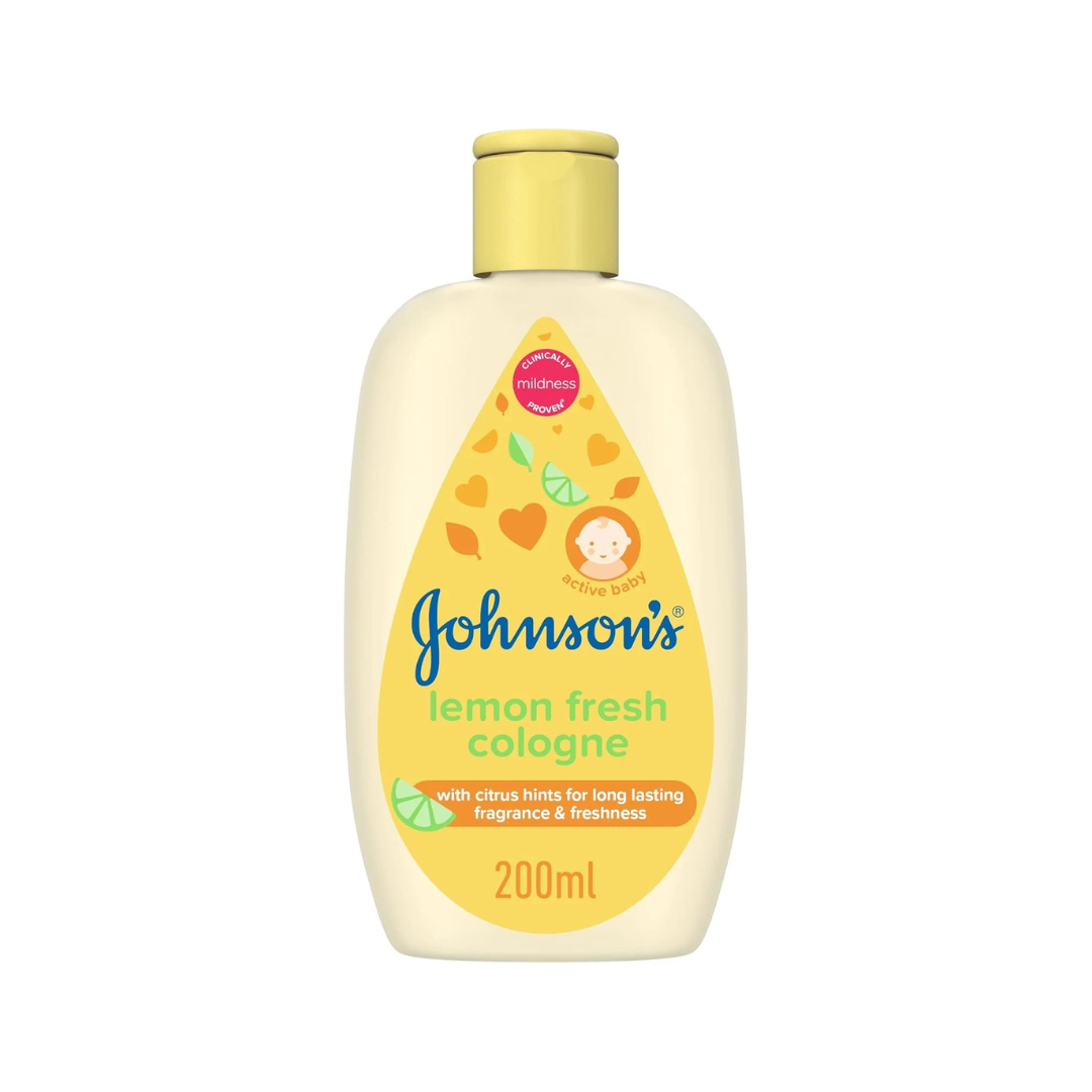 Johnson's Baby Cologne, Lemon Fresh, 200ml